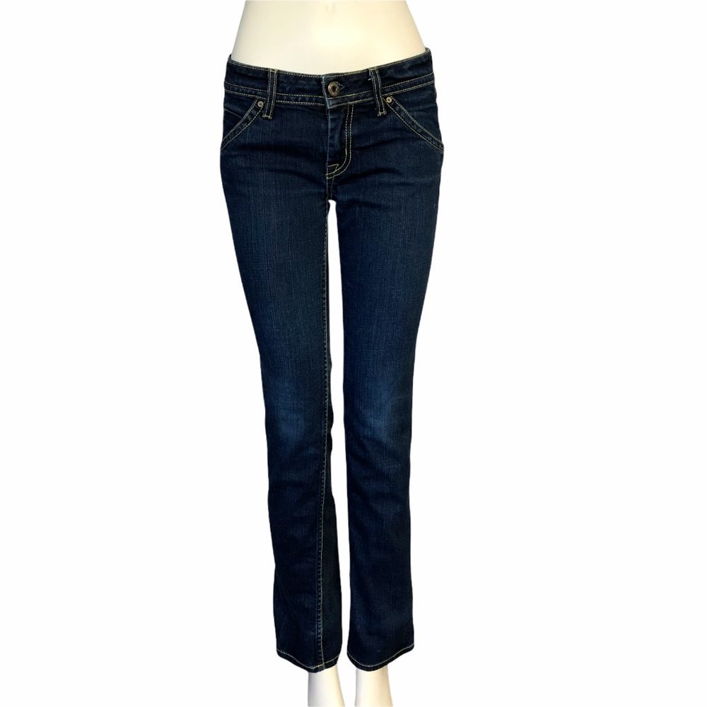 Hudson Skinny Dark Wash Denim 27